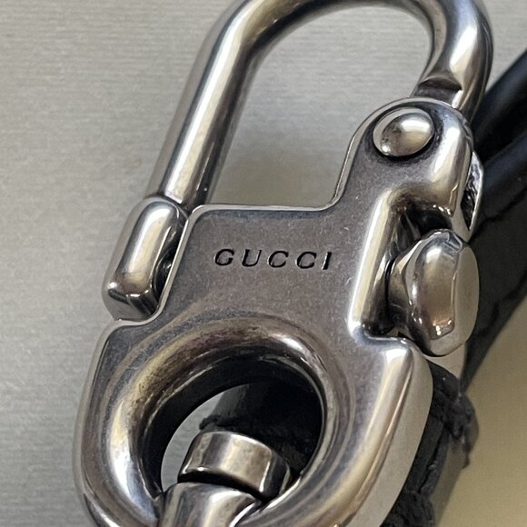 NWT GUCCI Key Hook Zip Wallet GG Supreme 722586 - Picture 4 of 9